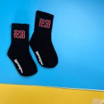 Kids Socks - 23 Basketball Crew Socks - Korea - Image 6