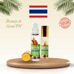 Thailand - Green Herb Oil with Ginseng Root Aroma Oil Roll On - Image 2