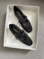 The Shoe Studios - CHARLOTTE - Rounded Mesh-Toe Flats - LT19L - Image 3