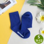Kids socks - Plain Crew Cut Socks - Korea - Image 3