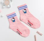 Kids Socks - Sanrio Varsity Crew Socks - Korea - Image 3