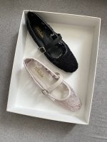 The Shoe Studios - CHARLOTTE - Rounded Mesh-Toe Flats - LT19L - Image 2