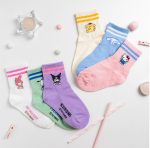 Kids Socks - Sanrio Varsity Crew Socks - Korea - Image 4