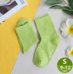 Kids socks - Plain Crew Cut Socks - Korea - Image 13