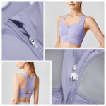 Ayura Sportswear: Lora Zip-front Sports Bra - Image 11