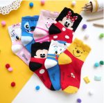 Kids Socks - Disney Crew Socks - Korea - Image 5