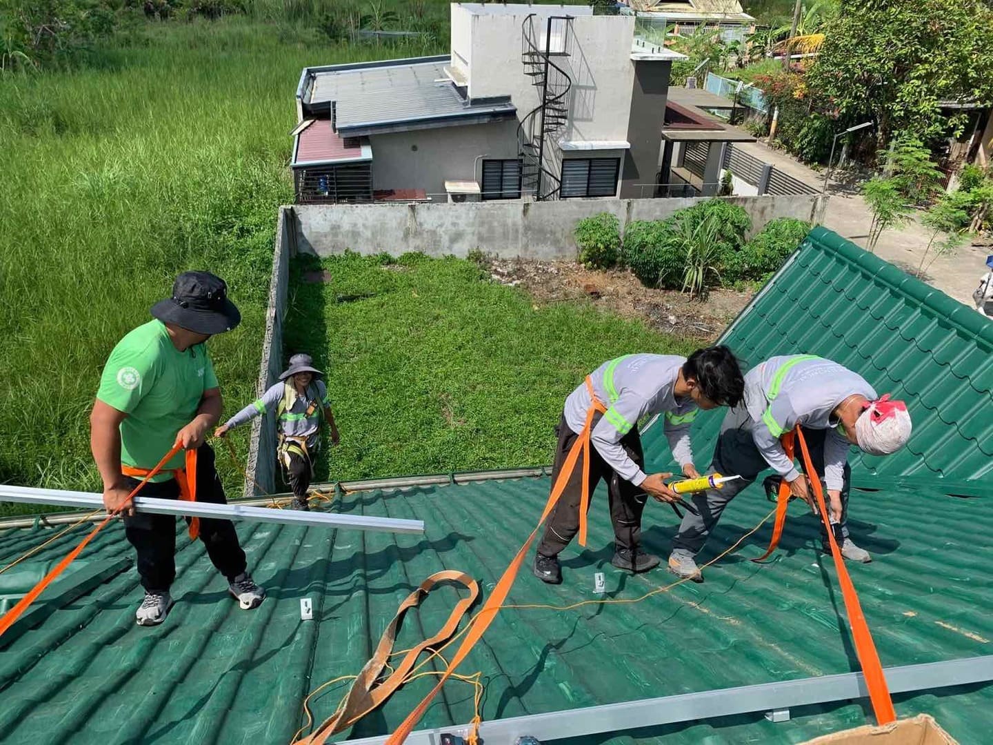 Project 6KWS Solar Installation System (10)