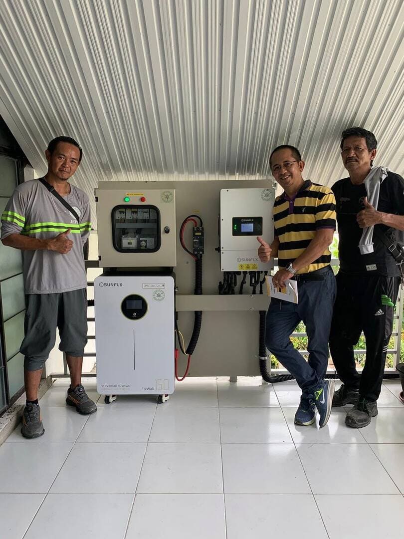 Project 6KWS Solar Installation System (7)