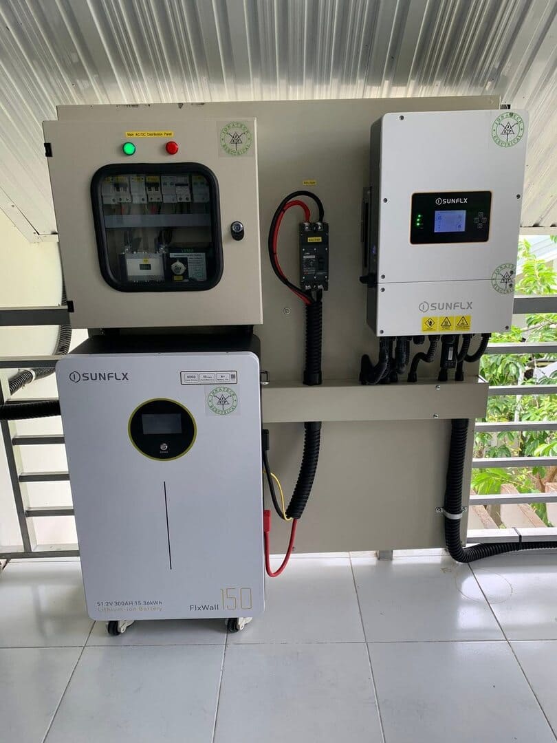 Project 6KWS Solar Installation System (8)