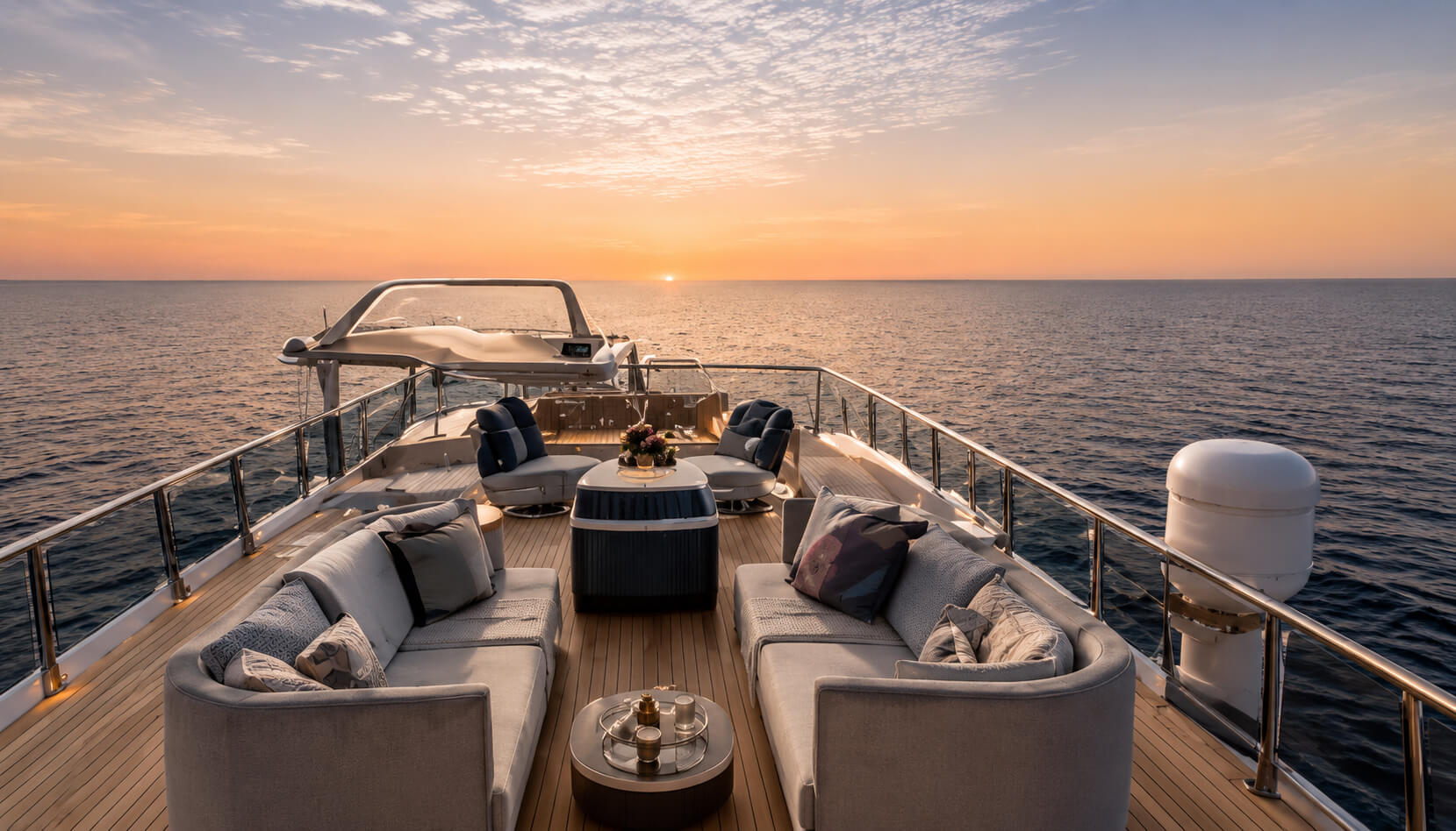 Luxury yacht